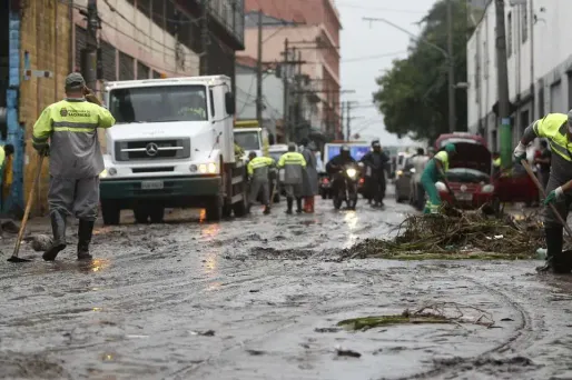 Image d'illustration des pluies torrentielles au Brésil (1280x640) Miguel SCHINCARIOL/AFP