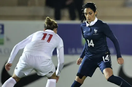 Louisa Necib face à la Norvège (1280x640) Jose JORDAN/AFP