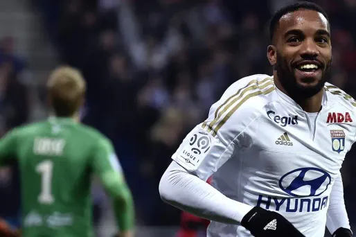 Alexandre Lacazette Lyon OL JEFF PACHOUD / AFP