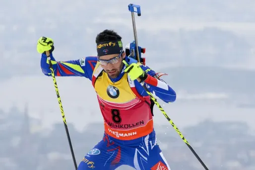 Martin Fourcade décroche l'or dans la poursuite hommes aux Mondiaux de biathlon