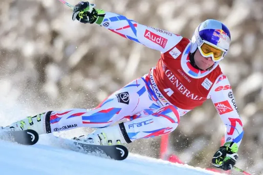 Alexis Pinturault a signé sa 4e victoire en géant vendredi.