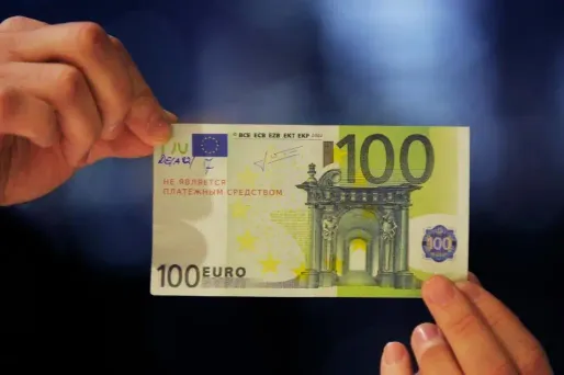 Le billet de 100 euros était un faux.