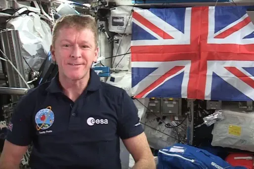 Un astronaute va courir le marathon de Londres... depuis l'espace !