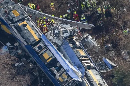 La collison entre deux trains avait fait 11 morts et 85 blessés, le 9 février en Allemagne.