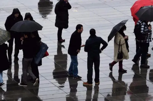 Le temps de dimanche : couvert et pluvieux sur une grande partie du pays