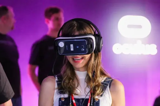 Le casque "Samsung Gear VR".