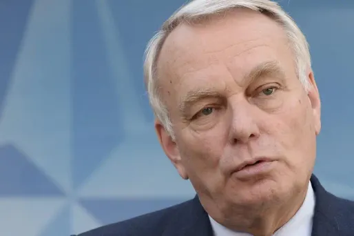 Le ministre des Affaires étrangères, Jean-Marc Ayrault