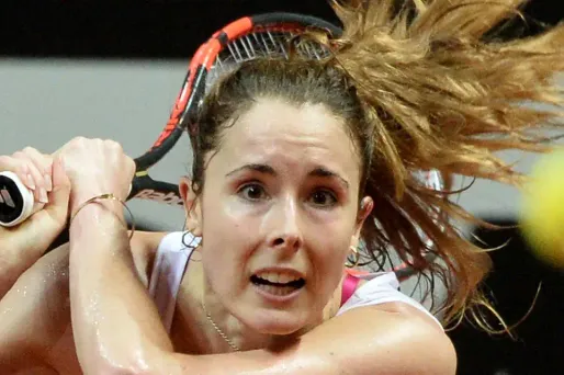 Alizé Cornet, qualifiée pour le deuxième tour de Roland-Garros