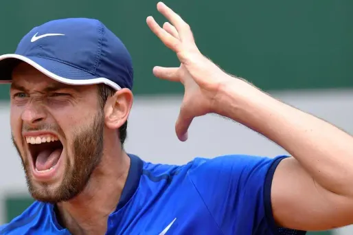 Quentin Halys n'a rien pu faire au deuxième tour