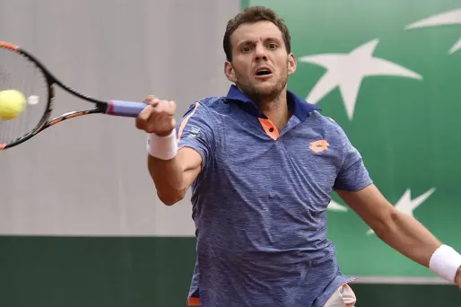 Paul-Henri Mathieu a dû s'arracher pour venir à bout du Colombien en 4h03.