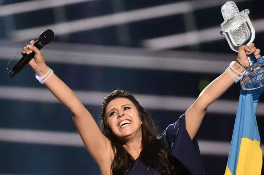 Jamala, la chanteuse ukrainienne victorieuse.
