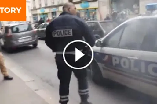 Le web rend hommage au policier "Kung fu"