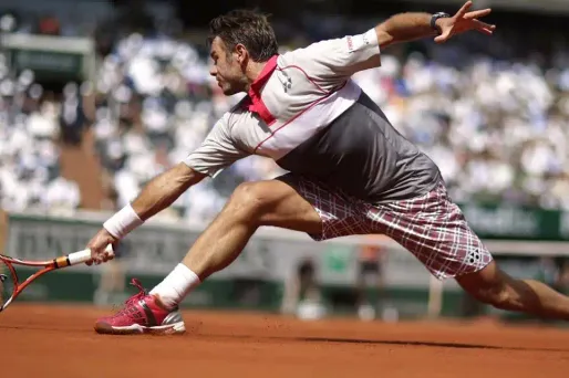 Le tenant du titre de Roland Garros, Stanislas Wawrinka