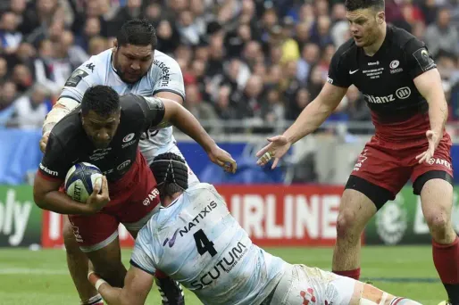 Rugby : le Racing 92 battu par les Saracens en finale de la Coupe d'Europe