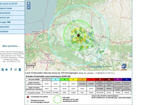 Un séisme de magnitude 4,2 ressenti dans le Haut-Béarn