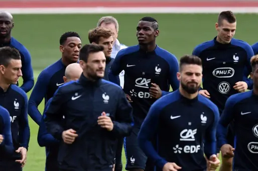 Quatre Bleus se sont soumis à un contrôle anti-dopage mercredi.