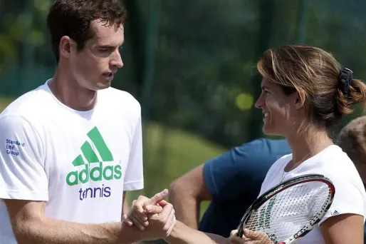 Andy Murray et Amélie Mauresmo avait entamé leur collaboration en juin 2014.