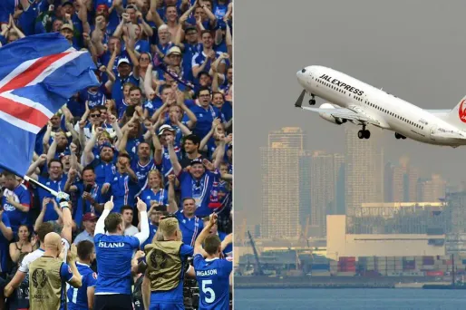 Un fan islandais loue un Boeing 737.