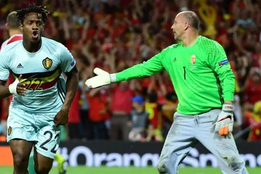 Le Marseillais Michy Batsuyahi a marqué un but sur son premier ballon face à la Hongrie.