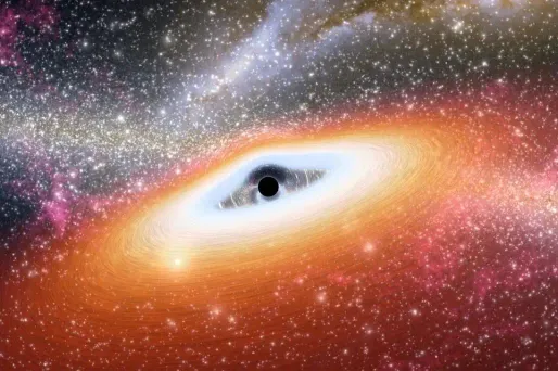 Les ondes observées cette fois-ci ont été produites par la fusion, il y a 1,4 milliard d'années, de deux trous noirs.