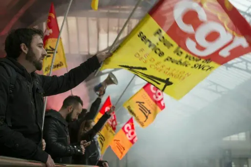 La grève pourrait continuer à la SNCF.