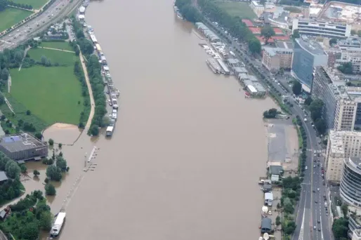 La Seine avait été fortement touchée par les inondations, la semaine dernière