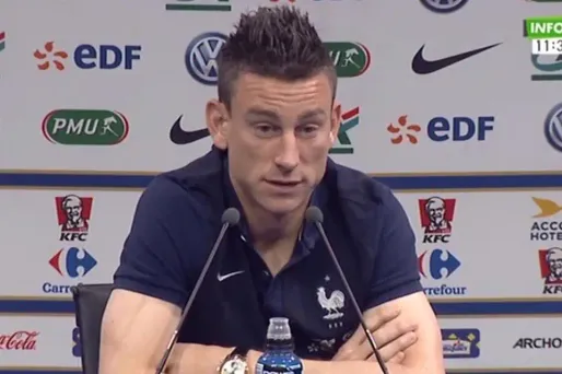 Laurent Koscielny en conférence de presse (1280x640) Capture d'écran Infosport+