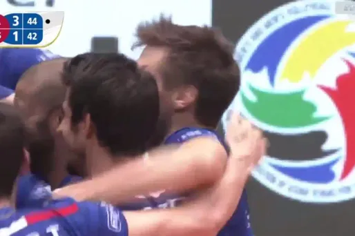 L'équipe de France a tout donné pour venir à bout des Australiens.