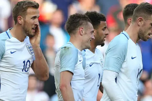 L'équipe d'Angleterre