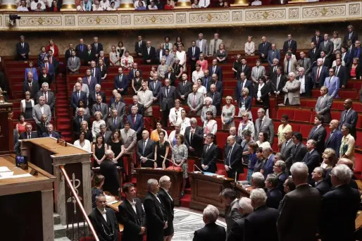 L'Assemblée nationale a rendu hommage aux victimes de l'attentat de Nice.