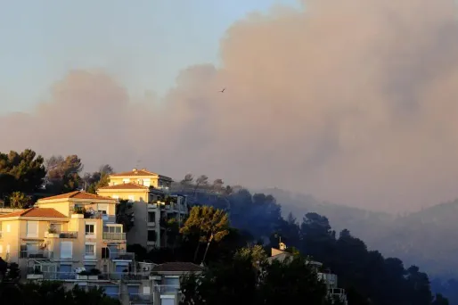 Des incendies ont ravagé plusieurs centaines d'hectares la semaine dernière dans les Bouches-du-Rhône, ici à Carry le Rouet.