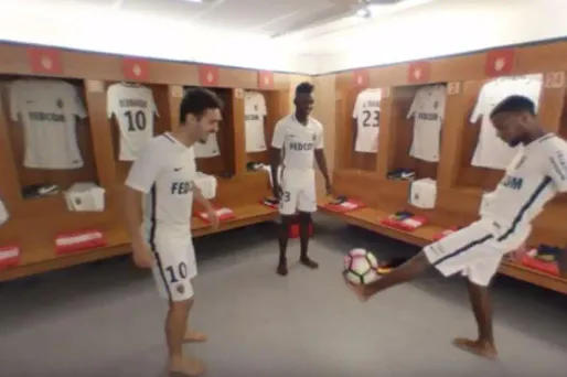 La réalité virtuelle dans le vestiaire de l'ASM.