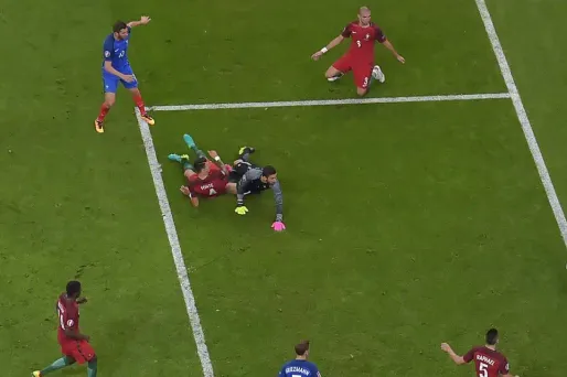 Finale Portugal-France : ce moment où Gignac a frappé le poteau