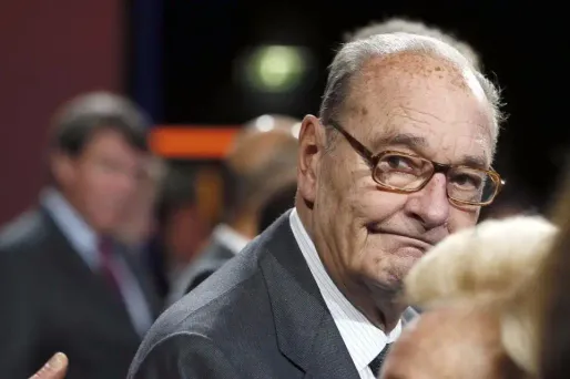 Lors de la dernière apparition publique de Jacques Chirac, en novembre 2014.