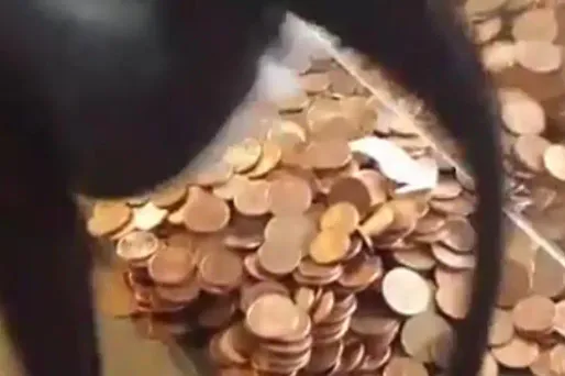 Un Français paye une amende avec des kilos de petites pièces, le fisc rit jaune