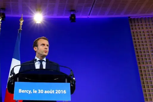 Discours de démission de Emmanuel Macron à Bercy 30 le août 2016