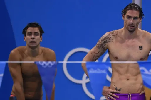Déception pour les Bleus et pour Camille Lacourt.