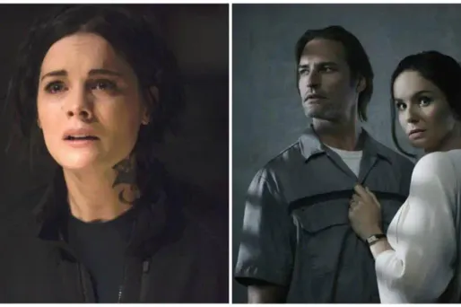 De gauche à droite : la série "Blindspot" et la série "Colony"
