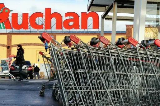 Le petit garçon était dans le parking d'un centre commercial Auchan à Toulouse (Photo d'illustration)