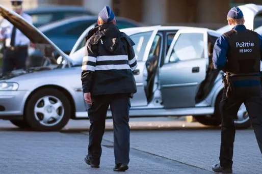 Des policiers belges. Image d'illustration.