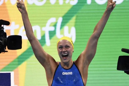 Sarah Sjostrom a amélioré son record du monde, dimanche à Rio.