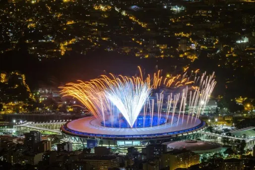 Le stade Maracana, théâtre mythique de la cérémonie d'ouverture des JO 2016.