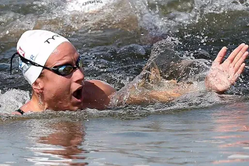 JO de Rio 2016-Nage en eau libre : Aurélie Muller, arrivée deuxième du 10km, est finalement disqualifiée