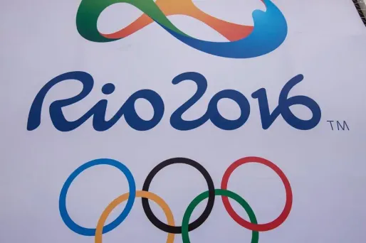 Le logo des JO de Rio 2016.