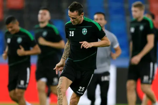 Joueurs du Ludogorets Razgrad (1280x640) Fabrice COFFRINI/AFP