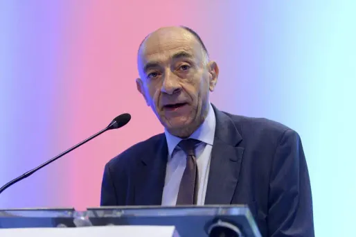 Jean-Marc Janaillac, Air France-KLM crédit : ERIC PIERMONT / AFP - 1280