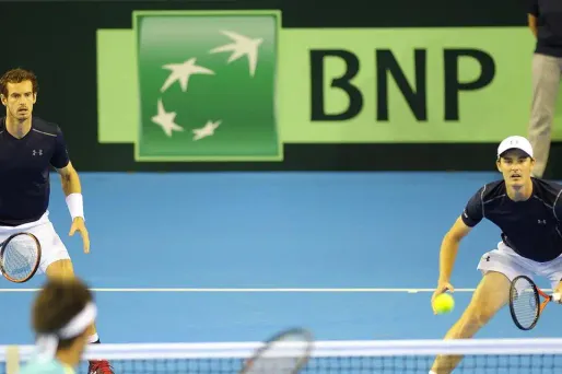 Les frères Murray ont remporté le double, samedi