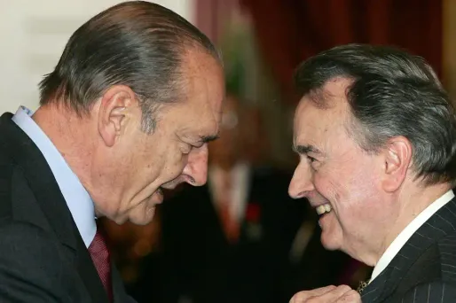 Jacques Chirac et Jean Boissonnat