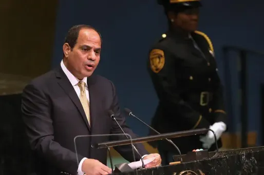 Al Sissi, Egypte, ONU crédit : JOHN MOORE / GETTY IMAGES NORTH AMERICA / AFP - 1280