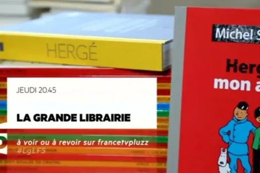 Jeudi soir à 20h50, ﻿"La grande librairie" propose une émission autour du dessinateur Hergé.